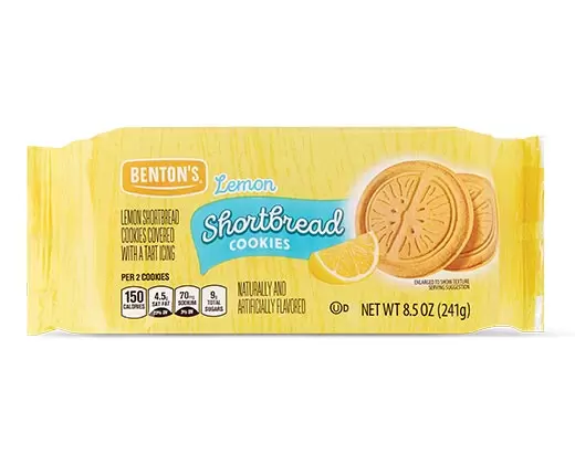 Benton's Lemon Shortbread Cookies