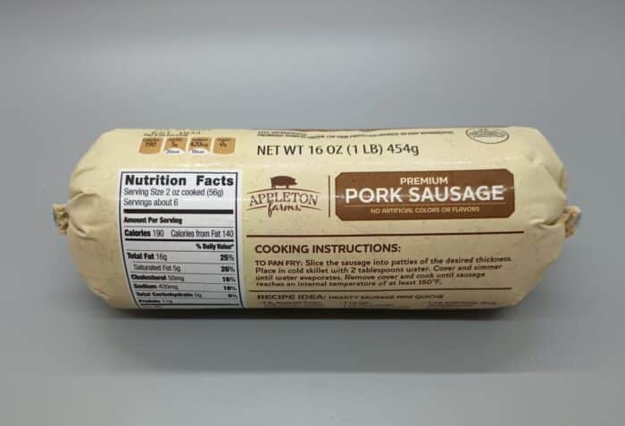 Appleton Farms Premium Pork Sausage