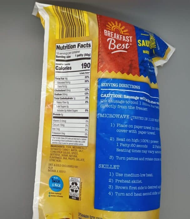 Breakfast Best Sausage Patties