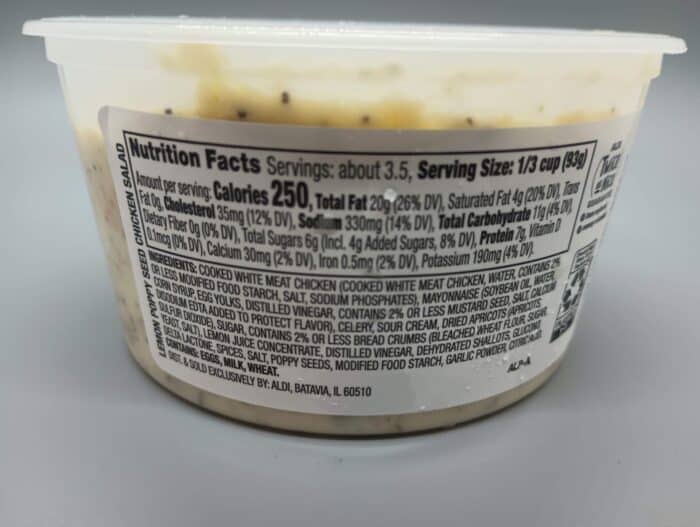 Park Street Deli Lemon Poppy Seed Chicken Salad