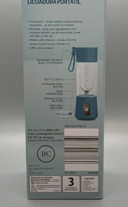 Ambiano Portable Blender