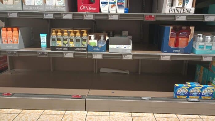 Are Aldi pads, tampons, and liners discontinued