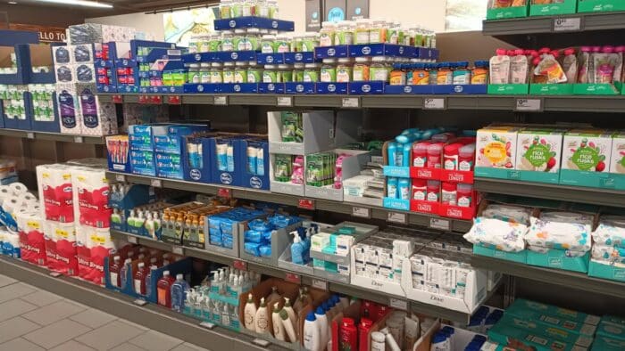 Are Aldi pads, tampons, and liners discontinued