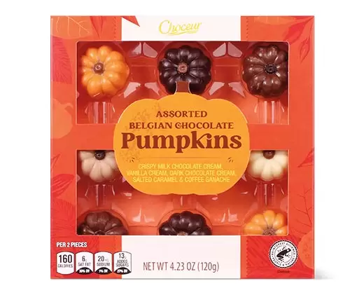 Choceur Pumpkins and Apples Chocolates