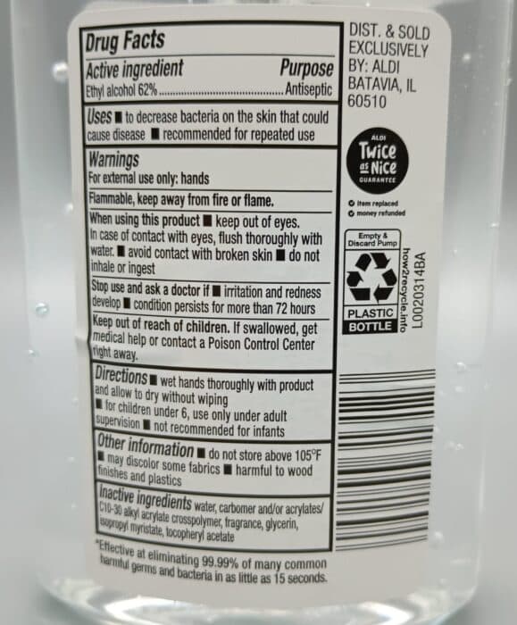 Lacura Moisturizing Hand Sanitizer