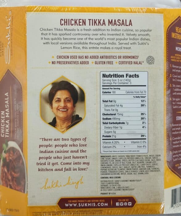 Sukhi's Chicken Tikka Masala 2