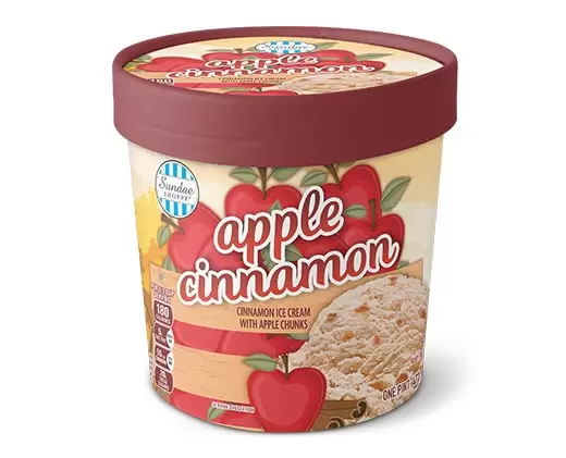 Sundae Shoppe Apple Cinnamon Ice Cream
