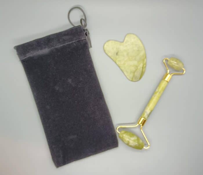 Visage Jade Roller with Gua Sha Stone