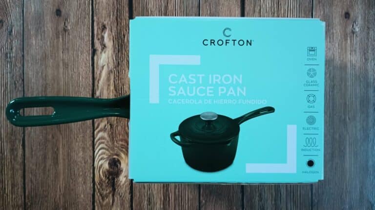 Crofton Cast Iron Sauce Pan
