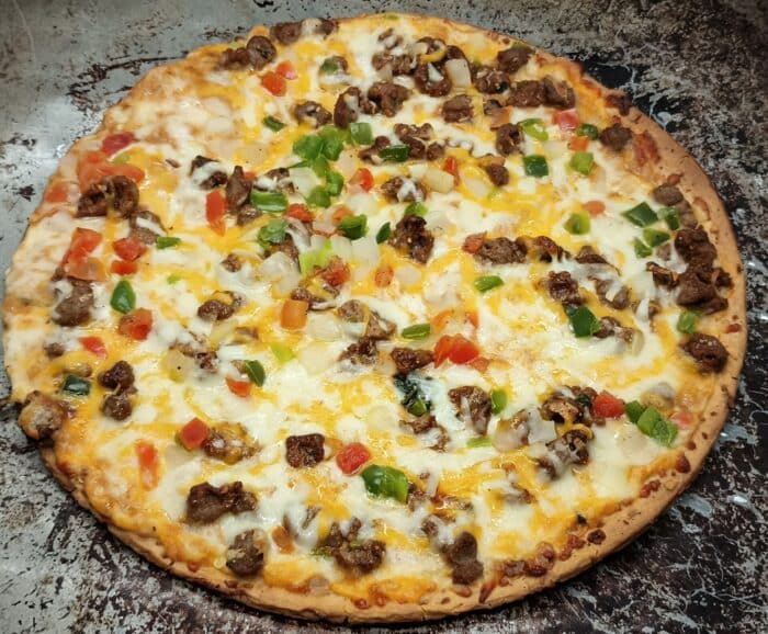Mama Cozzi's Thin Crust Queso Pizza