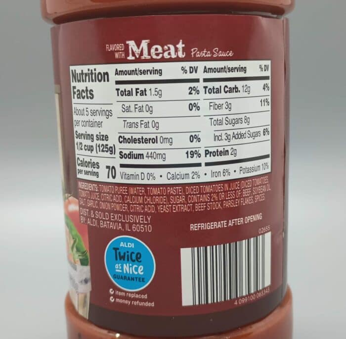 Reggano Meat Pasta Sauce