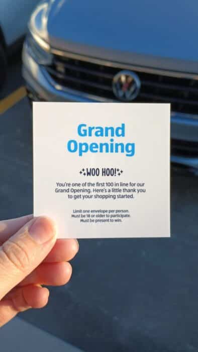 Aldi grand opening
