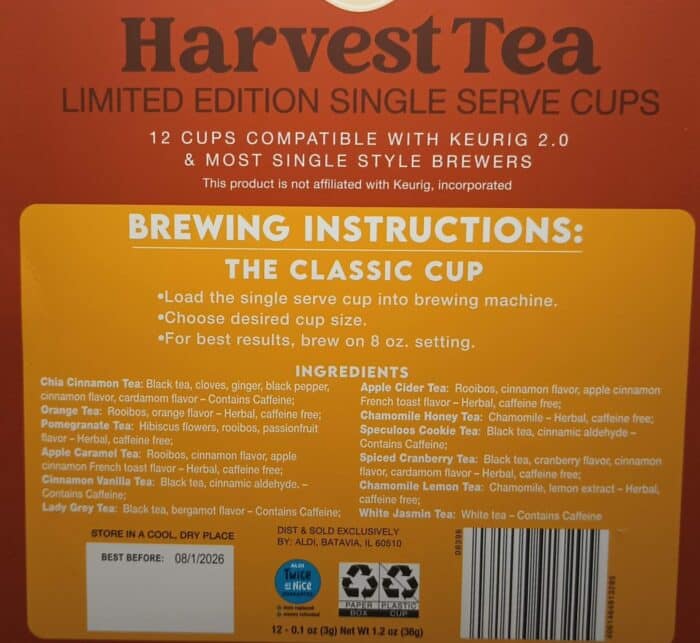 Benner Harvest Tea Collection