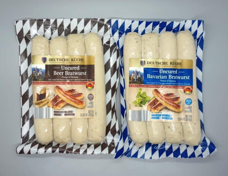 Deutsche Küche Uncured Bratwurst