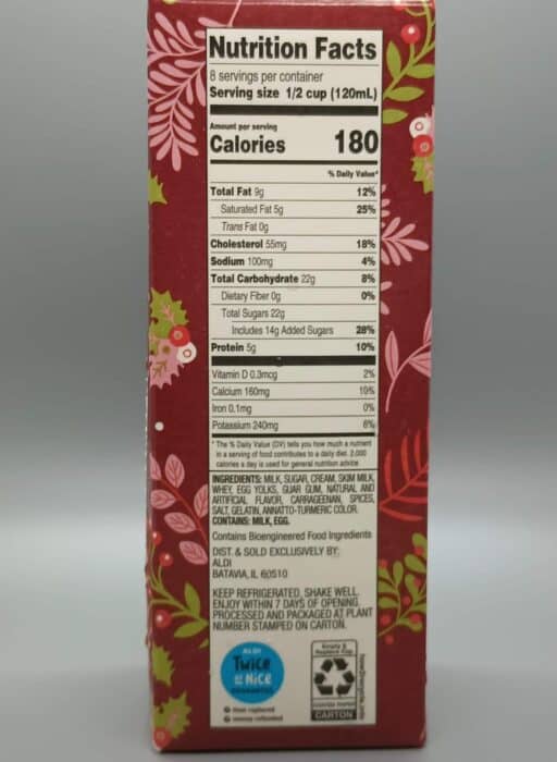 Friendly Farms Traditional Holiday Eggnog