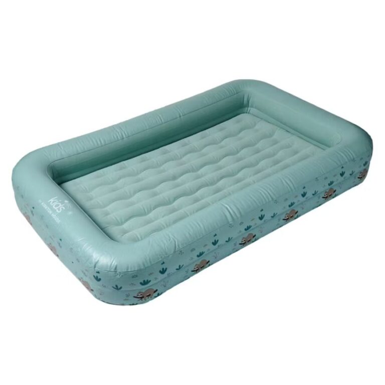 Kids Deluxe Airbed With Pump Mint