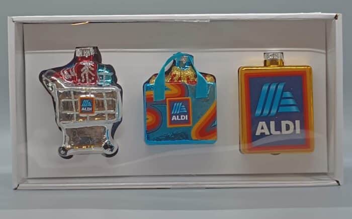 Merry Moments Aldi Ornament 3-Pack
