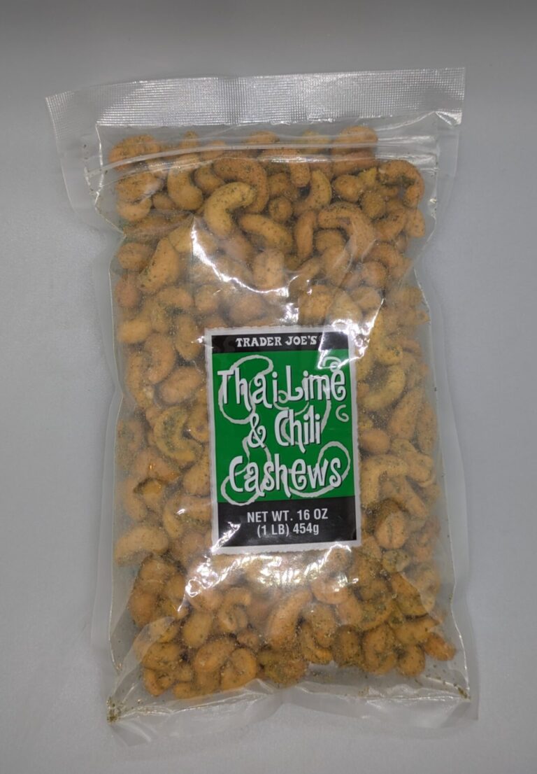 Trader Joe's Thai Lime and Chili Cashews
