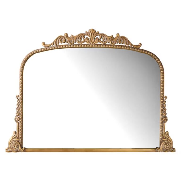 KIKRTON HOUSE Vintage Style Gilt Mirror