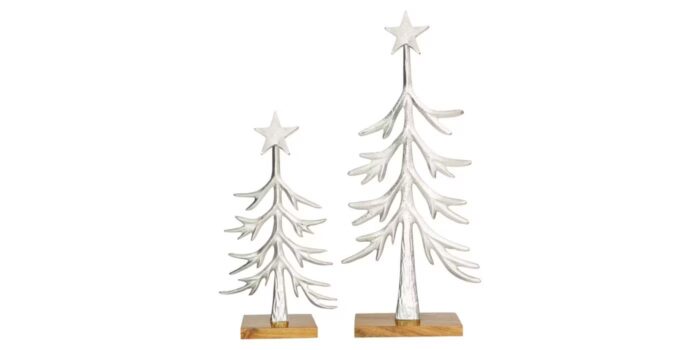 Merry Moments sculpted trees