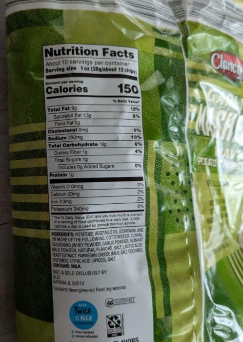 Clancy's Garlic Mashed Wavy Potato Chips