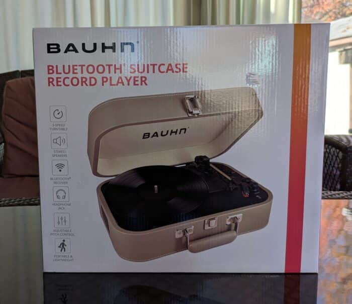 Bauhn Bluetooth Suitcase Record Player