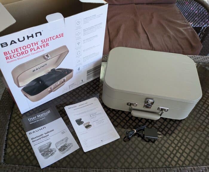 Bauhn Bluetooth Suitcase Record Player