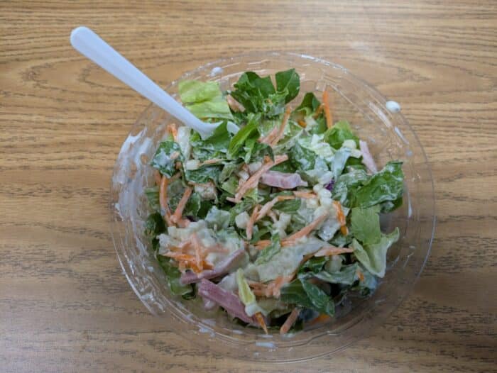 Little Salad Bar Chef Salad With Chicken and Ham