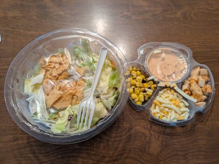 Little Salad Bar Santa Fe Style Salad with Chicken