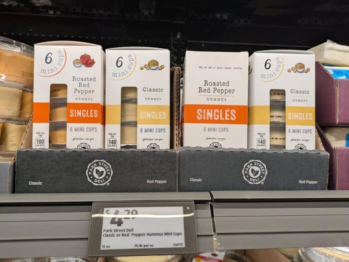Park Street Deli Classic or Red Pepper Hummus Mini Cups