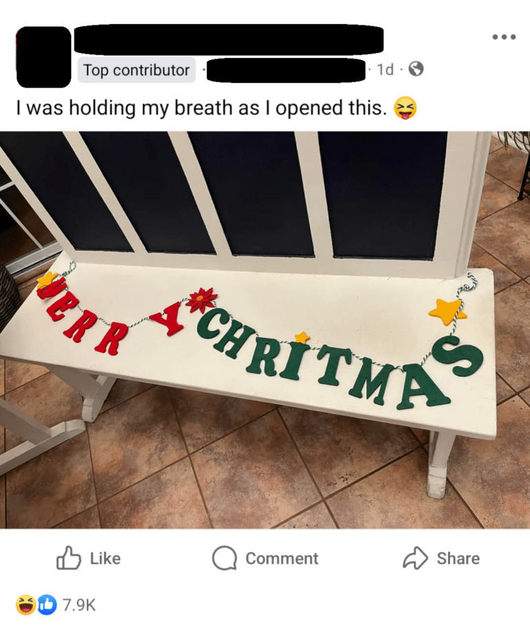 Merry Moments Holiday Garland