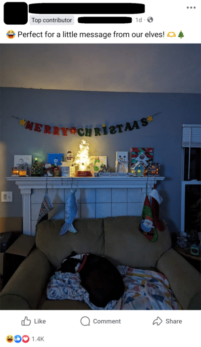 Merry Moments Holiday Garland