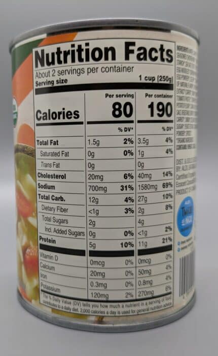 Simply Nature Organic Chicken Noodle Soup