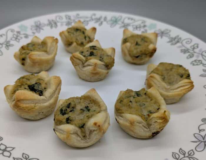 Appetitos Crab Rockefeller Tarts 