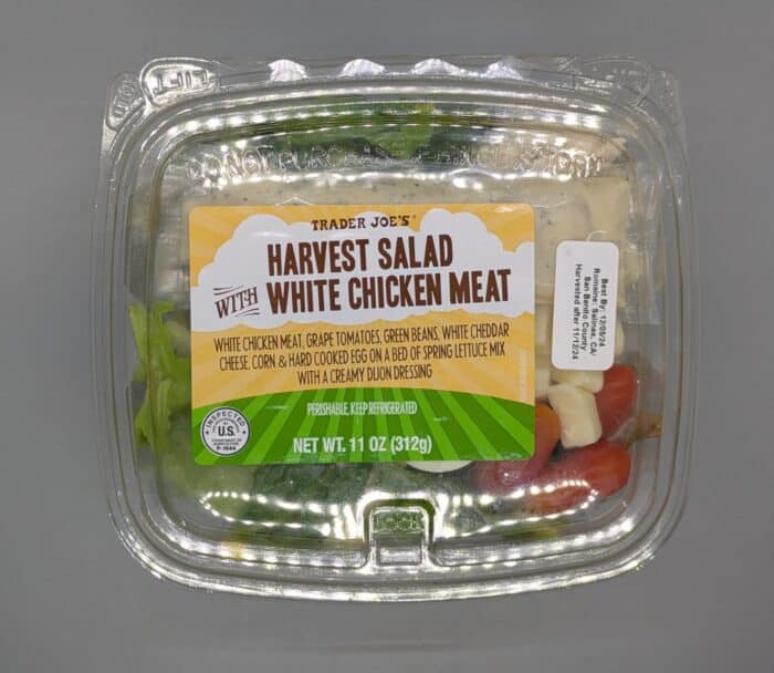 Trader Joe's Harvest Salad with White Chicken Meat