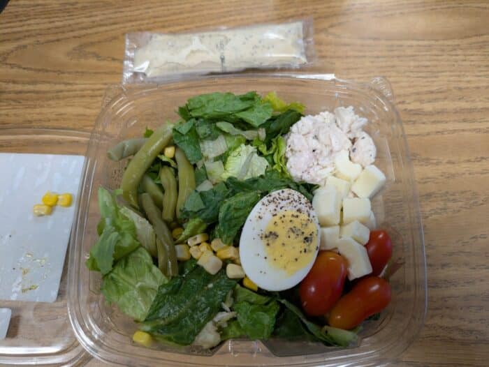 Trader Joe's Harvest Salad with White Chicken Meat