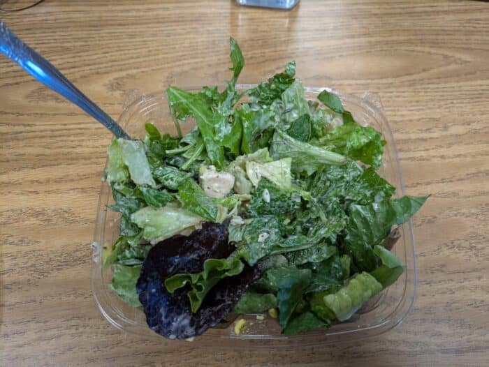 Trader Joe's Harvest Salad with White Chicken Meat