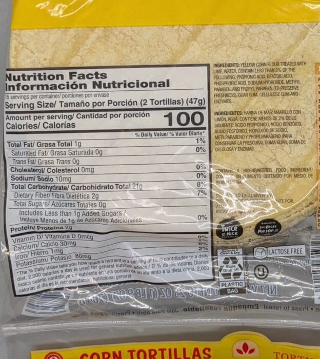 Pueblo Lindo Corn Tortillas
