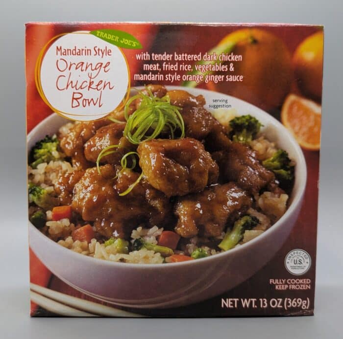 Trader Joe's Mandarin Style Orange Chicken Bowl