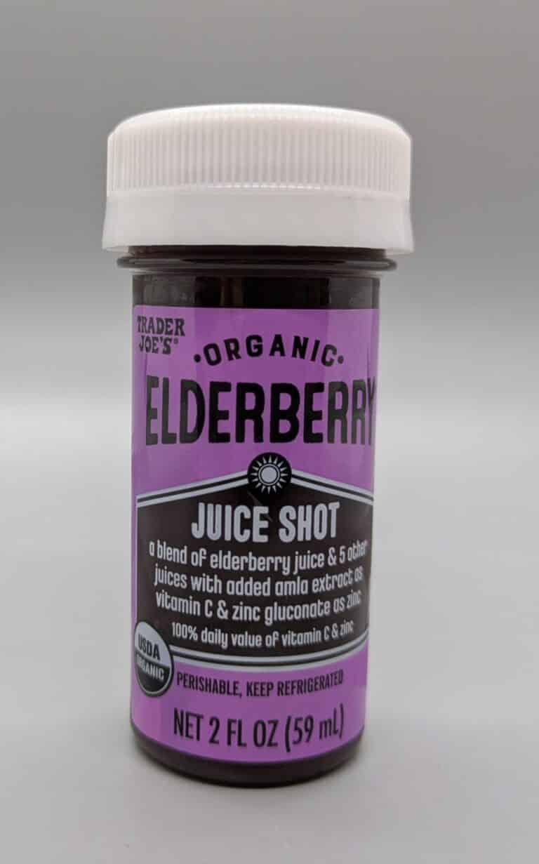 Trader Joe's Organic Elderberry Juice Shots