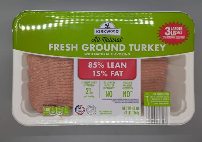 Kirkwood 85-15 Ground Turkey