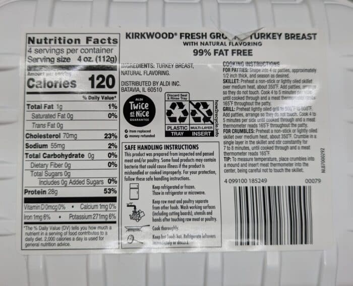 Kirkwood Ground Turkey Breast
