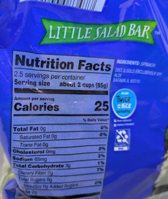 Little Salad Bar Spinach 2