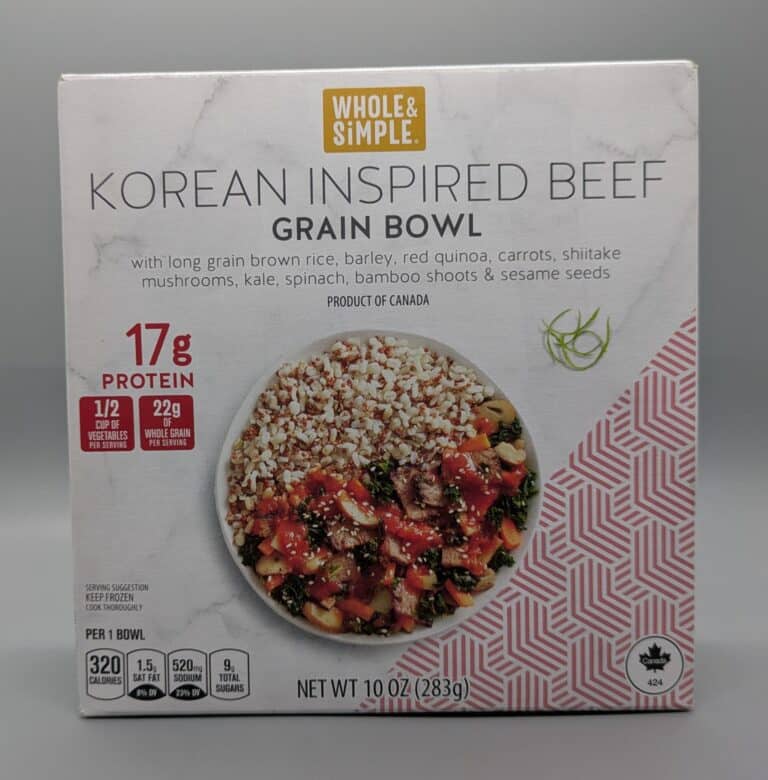 Whole and Simple Korean Inspired Beef Grain Bowl