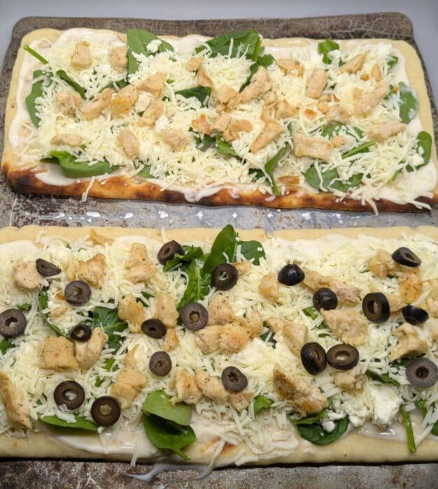 alfredo pizza