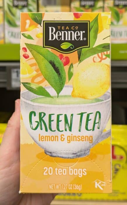 Benner Tea Co. Lemon and Ginseng Green Tea