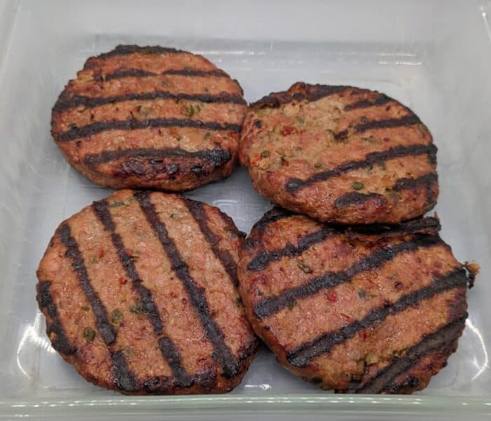 Trader Joe's Caramelized Onion & Bell Pepper Turkey Patties 3
