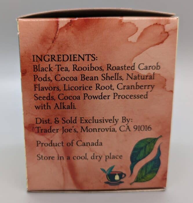Trader Joe's Cocoa Berry Black Tea Blend