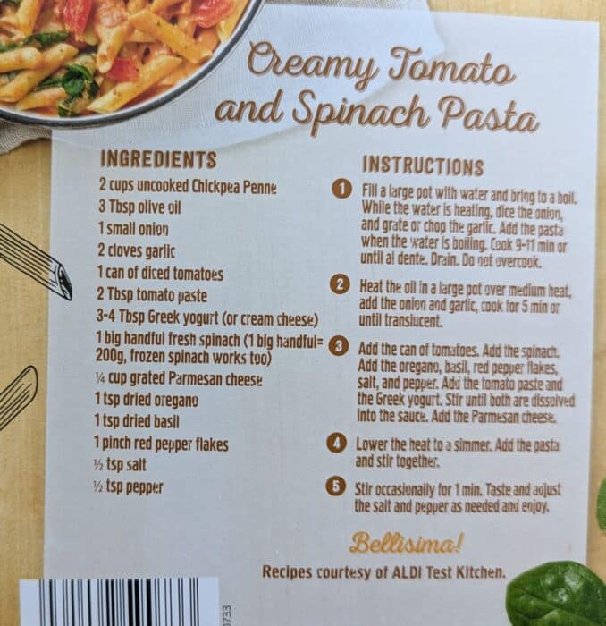 Simply Nature Chickpea Penne