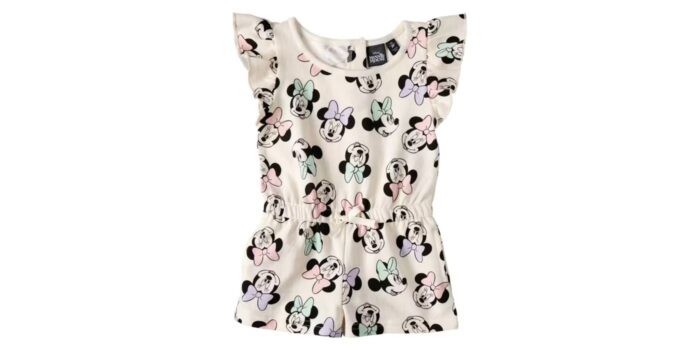 Disney girls' romper